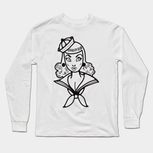 Sailor girl Long Sleeve T-Shirt